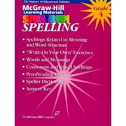 Spelling: Grade 4 (McGraw-Hill Learning Materials Spectrum) [Paperback - Used]