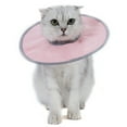 thumbnail image 1 of Cat Cone Collar Stop Licking Adjustable Ribbing Neck Recovery Collar, 1 of 7