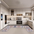 thumbnail image 4 of 3 Pieces Kitchen Rug Sets with Runner Non Slip Washable Mats for Floor Thick Kitchen Floor Mat Carpet Runner Rugs for Hallway Laundry Holiday Decor, 4 of 10