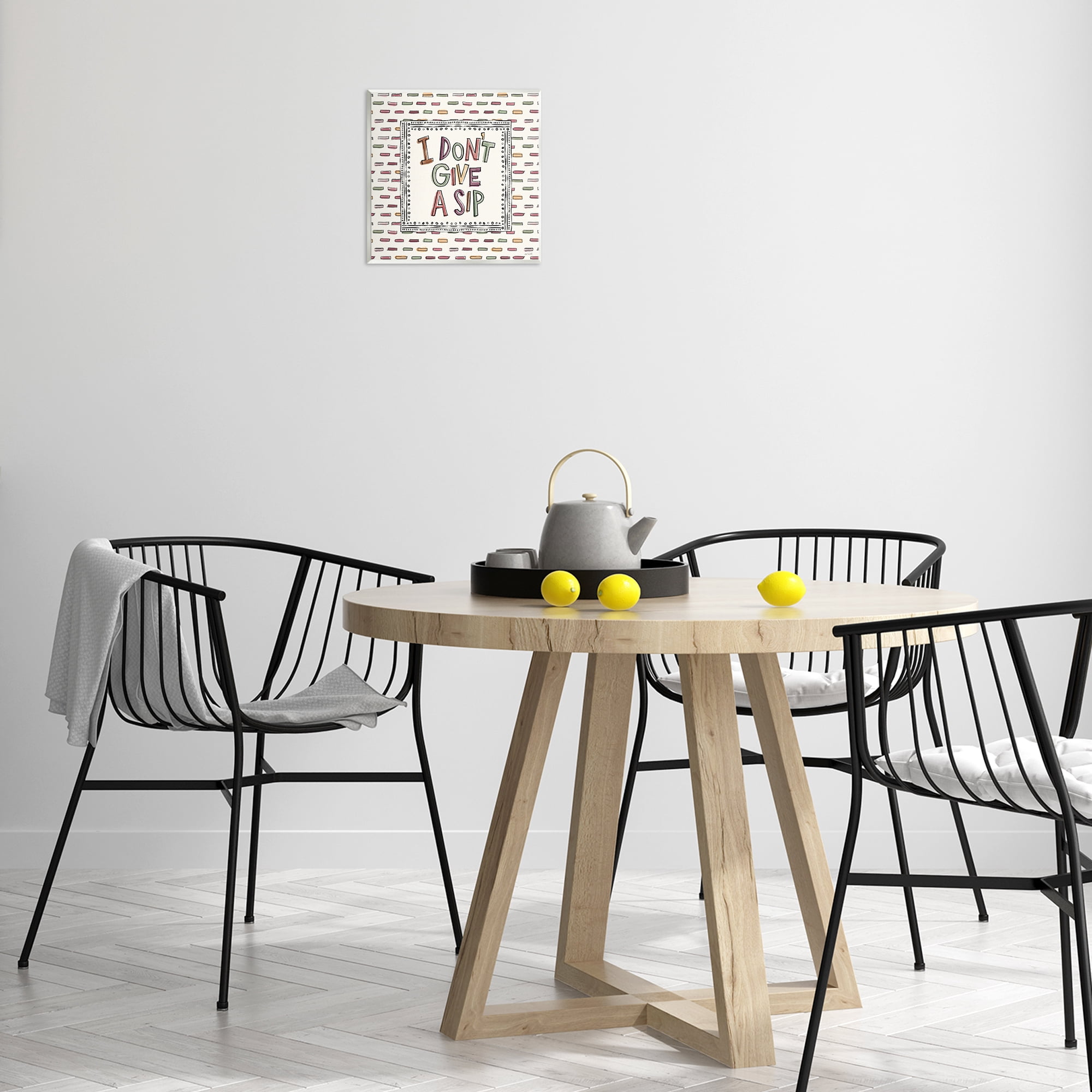 Stupell Industries Wine Sip Sentiment Food & Beverage Painting Unframed Art Print Wall Art, 12 x 12