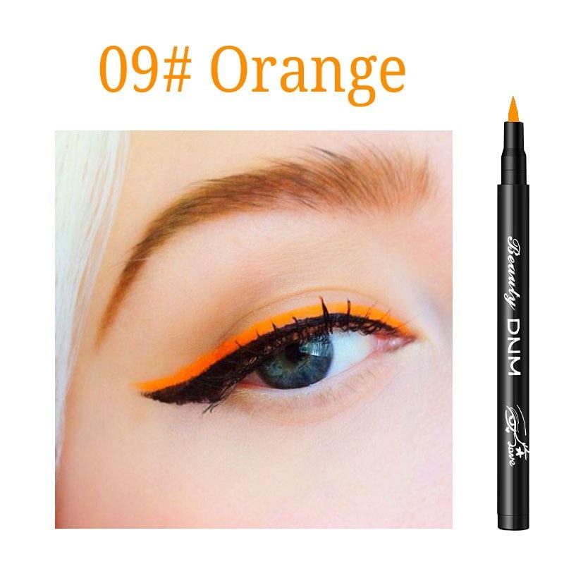Color Liquid Eyeliner Long Lasting Waterproof SmudgeProof Eyeliner Pen Cosmetic