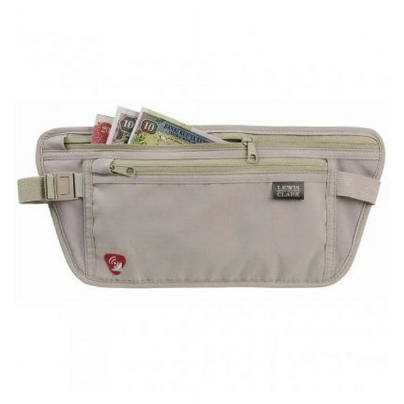 RFID-Blocking Waist Stash, Tan