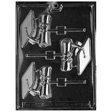 Cap & Diploma Lolly Miscellaneous Candy Mold Chocolate