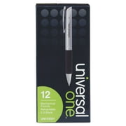 UNIVERSAL Comfort Grip Mechanical Pencil .5mm Black Dozen 22001