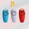 thumbnail image 3 of Estbridge 3pcs Dog Training Clicker & Whistle 2-in-1 Training Pointer for Dogs - Durable Plastic Training Device with Ergonomic Handle  Portable Outdoor Safety Alert for Corrective Behavi, 3 of 6