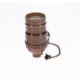 thumbnail image 4 of B&P Lamp® Antique Bronze On-Off Pull Chain Socket, 4 of 5