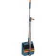 thumbnail image 2 of Cleaning Dustpan and Broom Set with Long Handle,180° Adjustable Handle Scraping Broom and Foldable Dustpan for Home Use,broom set,cleaning tools,Blue,1 Set, 2 of 5