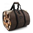 thumbnail image 1 of Canvas Firewood Wood Carrier Bag Wooden Canvas Bag, 1 of 3