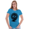 thumbnail image 4 of Eye Symbolic Celestial Spiritual Womens Slim Fit Graphic Tee Brisco Brands S, 4 of 5