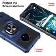 thumbnail image 2 of 6goodeals Series For Nokia C200 Case with Tempered Glass Screen Protector, Full-Body [Military-Grade], Magnetic Car Mount Ring Holder, Heavy-Duty Case - Blue, 2 of 6