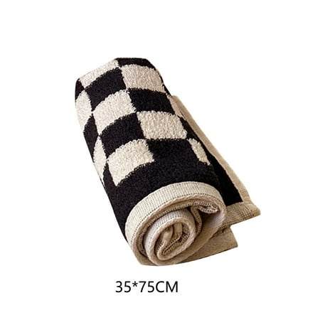 

changFM Face Towel Elastic Ultra-soft Cotton Practical Skin Touch Cleaning Towel for Home