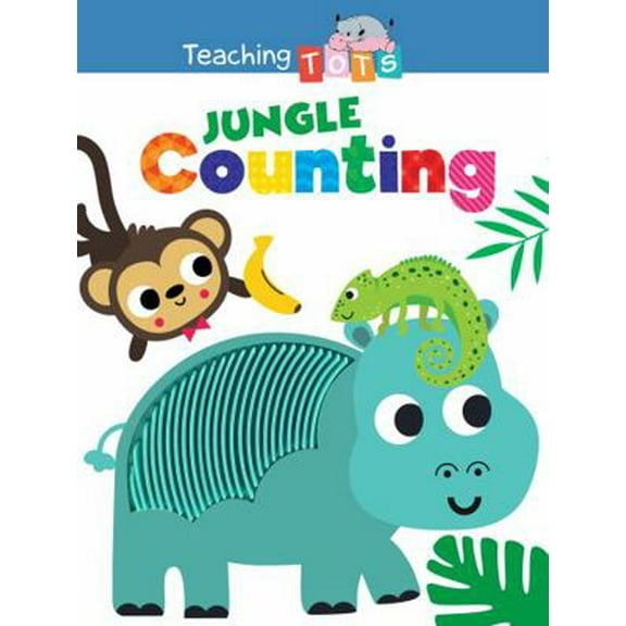 Pre-Owned Jungle Counting - Silicone Touch and Feel Board Book - Sensory Board Book (Touch & Feel Sensory Board Books for Baby & Toddler Time) (Unknown) 195259264X 9781952592645