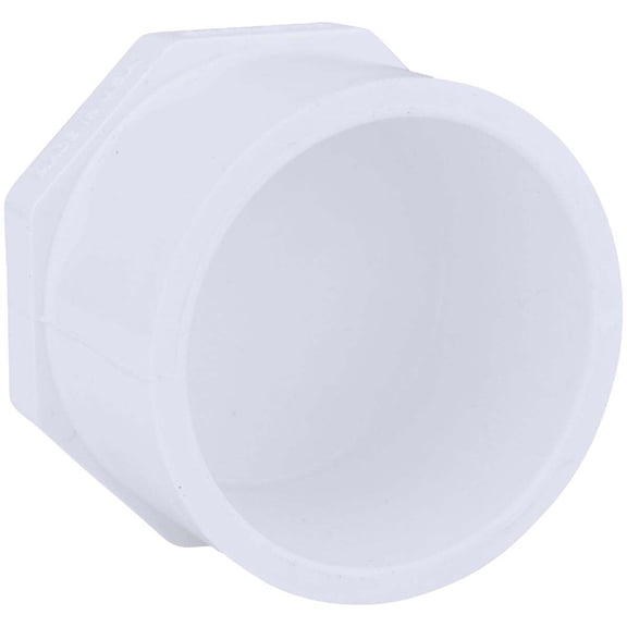 Charlotte Pipe Schedule 40 2 in. Spigot PVC Spigot Plug PVC 02118 1800HA