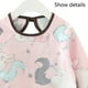 thumbnail image 3 of Monos para niños, ropa impermeable de manga larga, ropa para comer cosas para bebés, 3 of 5