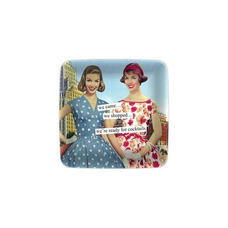 - we came… we shopped… we're ready for cocktails Mini Tray by anne taintor