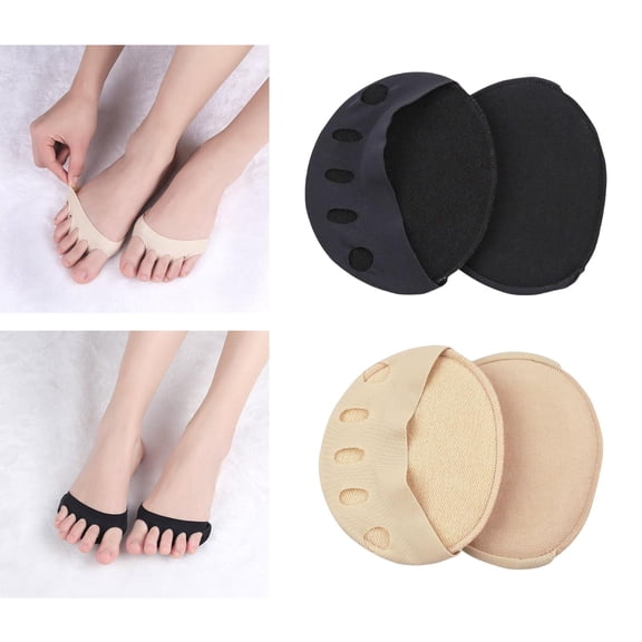 Segolike 4Pcs Invisible Metatarsal Pads Forefoot Cushion for Shoes Sandals Non