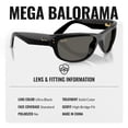 thumbnail image 4 of Ray-Ban RB2289 MEGA BALORAMA BLACKED OUT COLLECTION Square-Round Shape Sunglasses with Official Eyewear Kit Bundle, 4 of 7