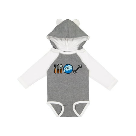 

Inktastic Eat Sleep Weightlifting Gift Baby Boy or Baby Girl Long Sleeve Bodysuit