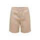 thumbnail image 4 of Pantalones de Hombre Elástico Cintura Músculo Casual Imitación Algodón Lino Textura Atado Cinco Cuartos de Pantalones Cortos, 4 of 6