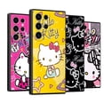 thumbnail image 2 of Funda de teléfono de dibujos animados de Hello Kitty para Samsung Galaxy, S23, S22, S21 Ultra, S20 FE, S10, S10E, Note 20, 10 Plus, Coque de silicona, 2 of 5