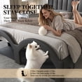 thumbnail image 4 of SIBEDS Bed Frame with Storage Drawers and Galaxy Star Projector PU Upholstered Black Headboard, Queen, 4 of 10