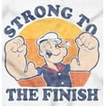 thumbnail image 2 of Strong To The Finish Popeye Sailor Crewneck T Shirts Boy Girl Teen Brisco Brands M, 2 of 6