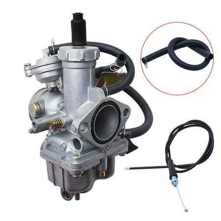 16100-HM8-B61 Carburetor with Throttle Cable Fit for 1997-2019 Honda Recon 250 TRX250TM TRX250TE 2x4 ES Carb