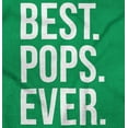 thumbnail image 2 of Best Pops Ever Dad Grandpa Far Day Zip Hoodie Sweatshirt Men Brisco Brands L, 2 of 6