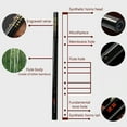 thumbnail image 2 of G Key Dizi Bamboo Flute Chinese Traditional Musical Instrument with Carrying Bag for Beginners Music Lovers, 2 of 7