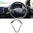 thumbnail image 3 of 2pcs For 2020 -2022 City Gn Hatchback Rhd Lhd Steering Wheel Panel Cover Trim Decoration Frame Stic, 3 of 5