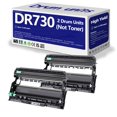 thumbnail image 1 of Unidad de batería OKGO! INK DR730 compatible con el paquete de 2 unidades HL-L2350DW, 1 of 8
