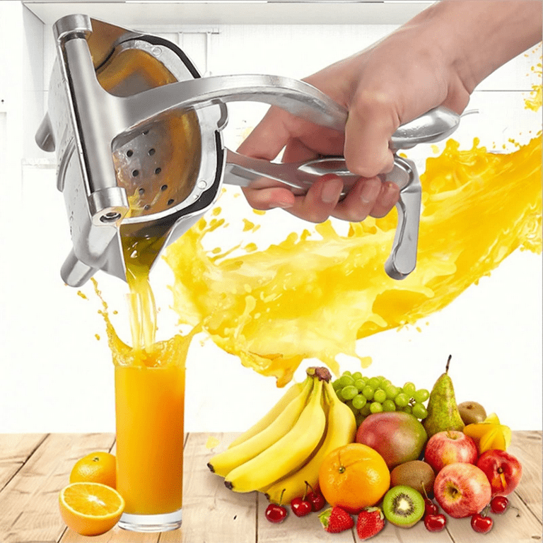 SHANGPEIXUAN Fruit Juice Squeezer Citrus Juicer Hand Press Heavy Duty Lemon  Squeezer Manual Fruit Juicer Detachable Orange Lime Grapefruit Presser 