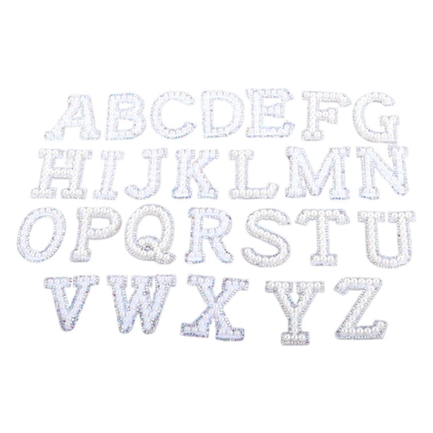 Parches De Letras Inglesas, 26 Piezas Parches De Letras Inglesas Parches Para Mochila Parches Para Sombreros Diseno De Clase Mundial