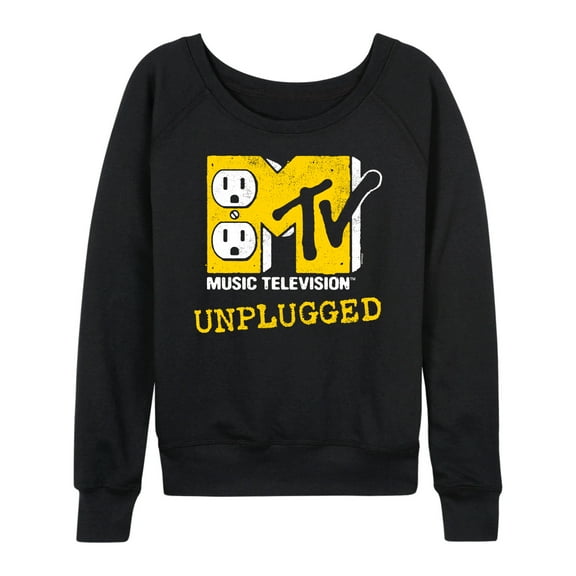 MTV - MTV Unplugged - Women's Lightweight French Terry Long Sleeve Shirt