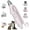 Pink 6th Generation, variant on 2-in-1   Clippers &   Clippers Trimmers for Large Medium Small Dogs Cats Claw Trimmer Quick Sensor and Safety Guard USB Rechargeable with 2 LED Lights Dogs  Trimmer