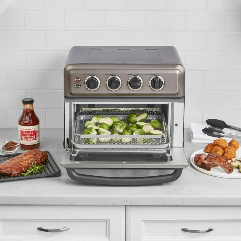 Cuisinart 1800 W Stainless Steel 0.6-cubic-foot Air Fryer Toaster
