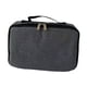 thumbnail image 4 of Organizador de Gafas Bolsa para Lentes Multifuncional Estuche con Asas Separadores Ajustables Protección Interior de Poliéster Adecuado para Colección Gris, 4 of 10