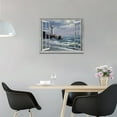 thumbnail image 3 of Lighthouse Nautical Wall Art Coastal Beach Pictures Wall Decor Ocean Canvas Prints Window Decorations Painting Framed Artwork Office Home Decor For Bathroom Bedroom Dining Living Room 16"x12", 3 of 7