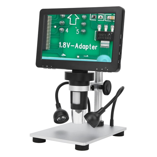 Microscope Numérique, Haute Définition ABS Microscope Électronique Numérique, pour Test de Montre Réparation Impression Vérification Bijoutation Appréciation