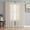 White Swan, variant on Ivory White Semi Sheer Window Curtains 108 Inches Long, Modern Pure Ivory White Rod Pocket Voile Silky Chiffon Curtain Light Filtering Drapes for Living Room, Kitchen, Bedroom, 52"x108", 2 Panels