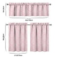 thumbnail image 5 of Rustic Floral Print Curtains 36 Inch Short - 3 Panel Vintage Country Set with Bohemian Wildflowers, Rod Pocket Window Treatment for Farmhouse Decor, 5 of 5