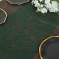 thumbnail image 3 of BalsaCircle 12x108 in Hunter Green Rose Floral Lace Table Runner Wedding Party Events Reception Home Decorations Supplies, 3 of 8