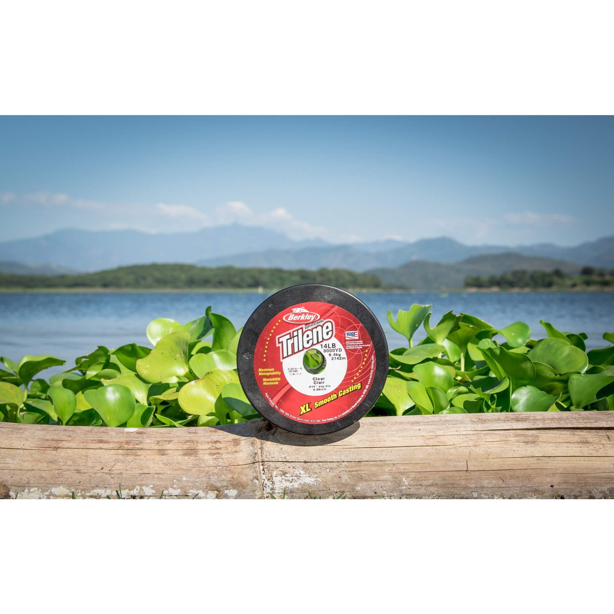 Berkley Trilene® XL® Monofilament Fishing Line, Clear, 30 lb Test Strength, 2300 yd