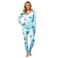 thumbnail image 3 of Matching Halloween Pajamas Set for Whole Family, Breathable Long Sleeve Halloween Family Pajamas with Ghost Pumpkin Print, Fun Family Halloween Pajama Set Party, 3 of 6