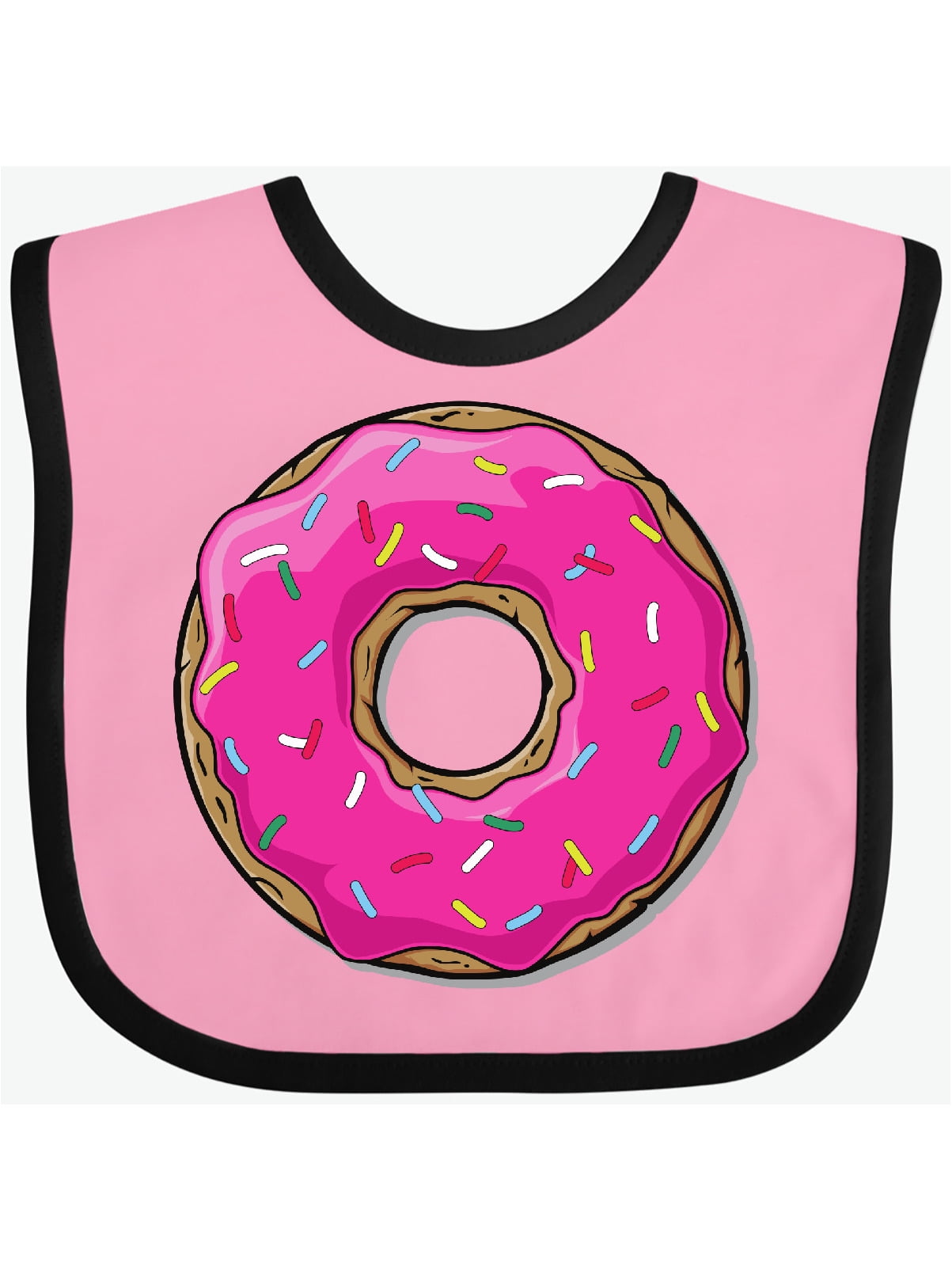 Pink Doughnuts Baby Bib 