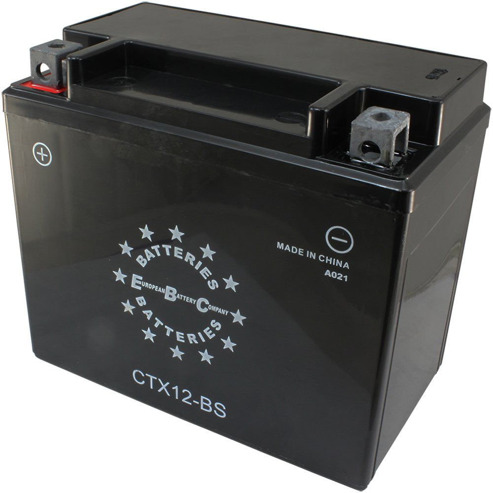 EBC CTX12BS 12V 12Ah 150CCA Motorcycle Battery - Walmart.com - Walmart.com