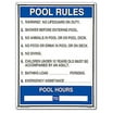 Cartello Avviso Piscina - Attenzione Nessun Bagnino 24x18 Pollici - Foto 7
