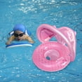 thumbnail image 1 of Flotador portátil de silla de piscina shamjiam Rosa, 1 of 8