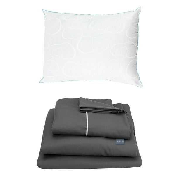 Sábanas Individual Royal Gris + Almohada Osos