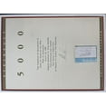 thumbnail image 2 of Nolan Ryan 5000 Strike Out Certificate of Attendance Oakland A's vs Texas Rangers, 2 of 3
